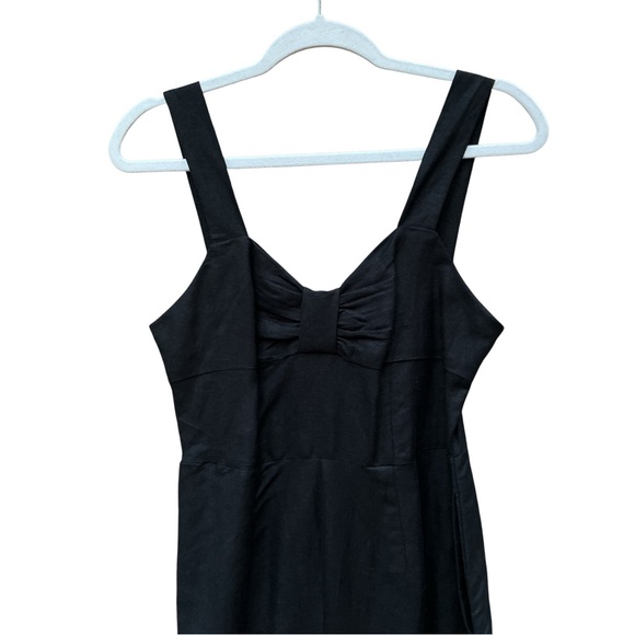 Ann Taylor Black Linen Jumpsuit Size 2 - Picture 4 of 6